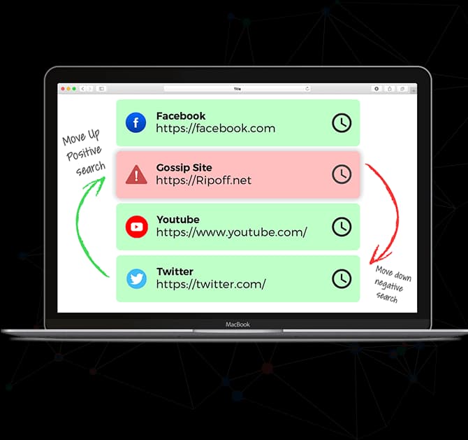 Replace Irrelevant Search Results