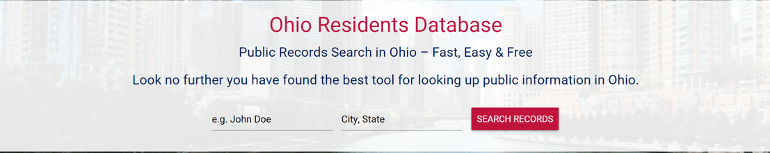 Public Records Search in Ohio
