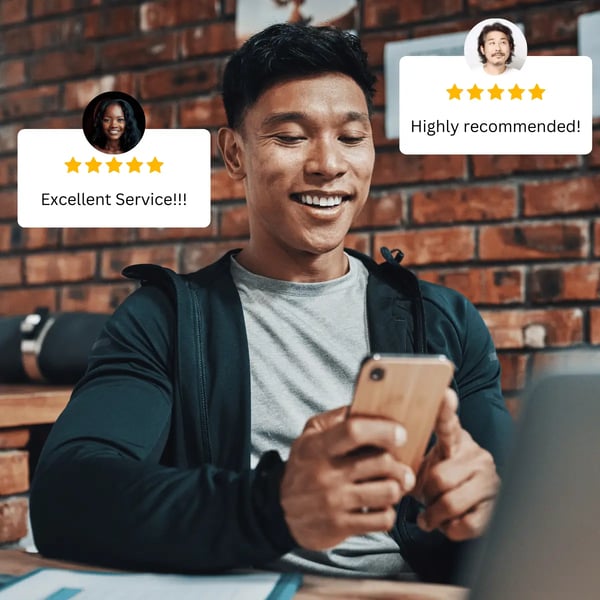 get more reviews on Google